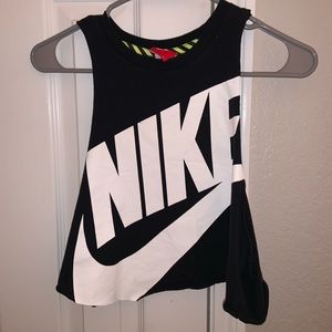 Black Muscle Tee By Nike